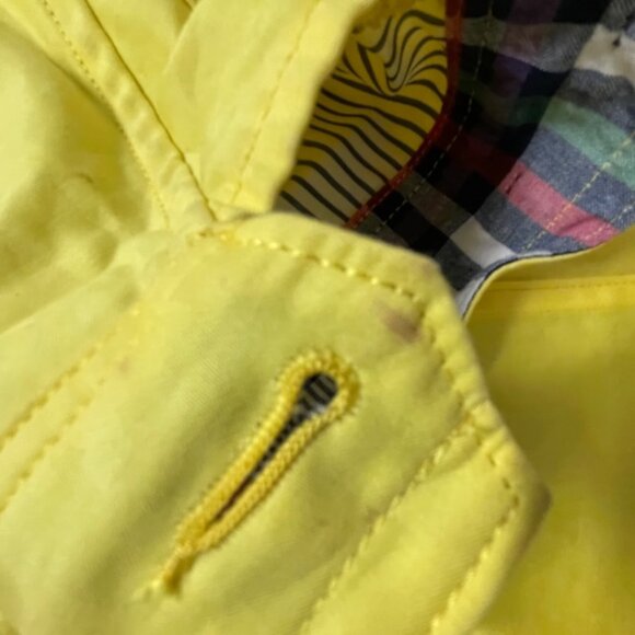 COMME des GARÇONS Homme Yellow and Plaid Jacket | Men's Medium - Picture 7 of 16